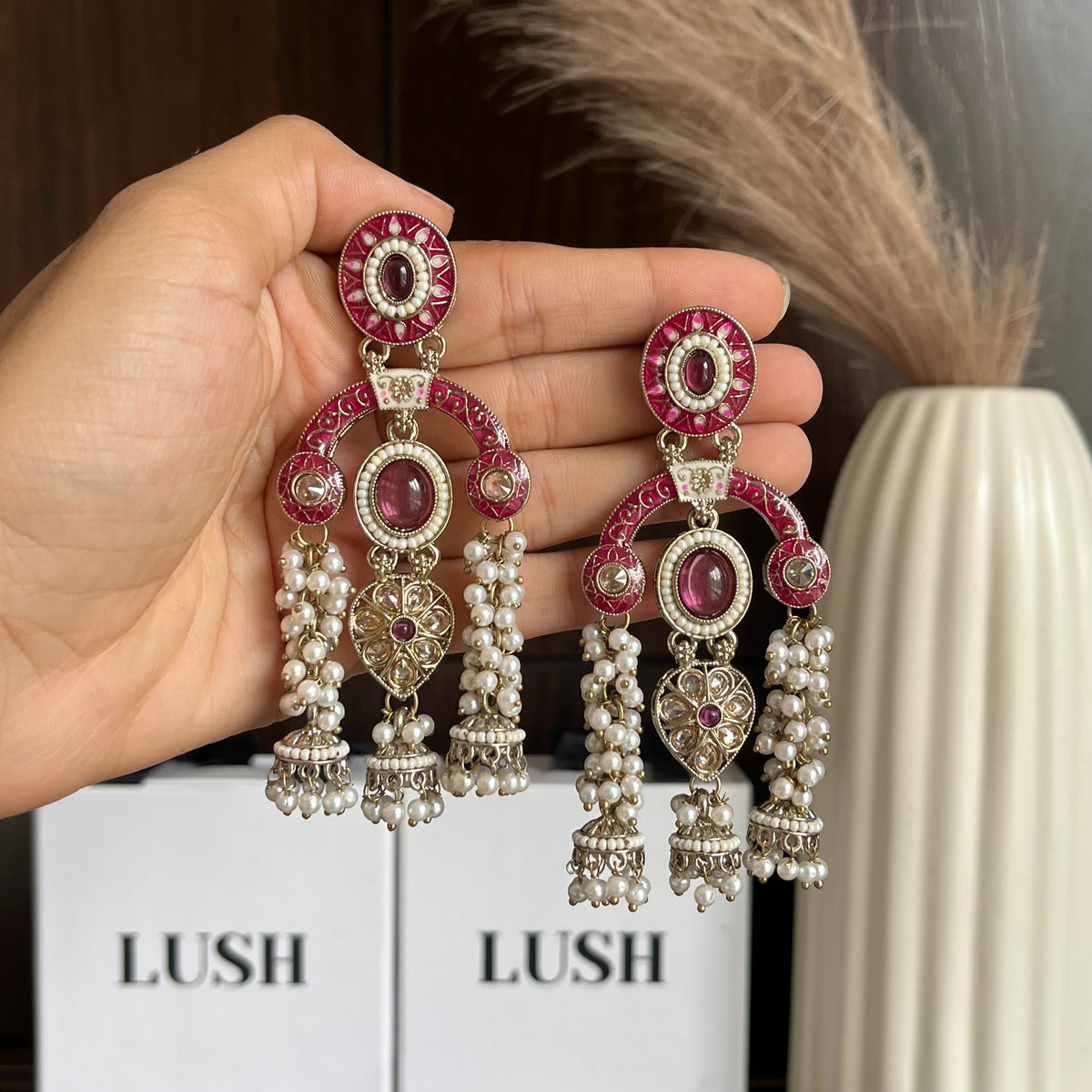 Meenakari Earrings