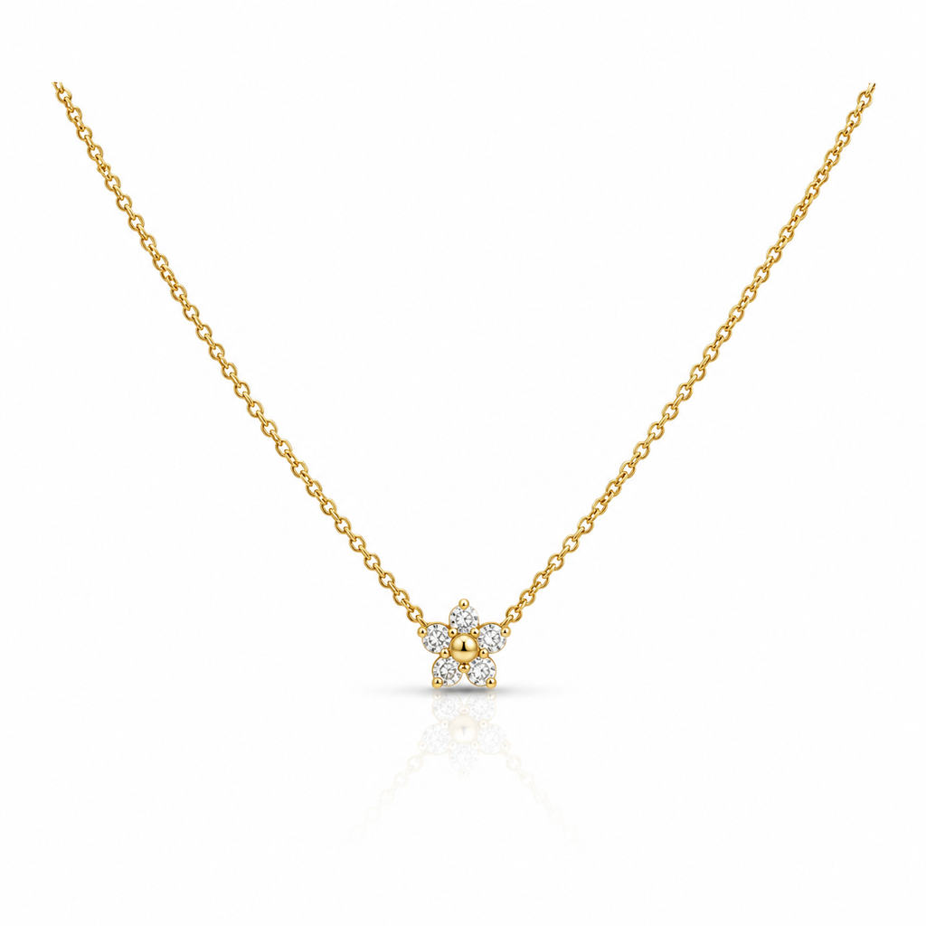 Crystal Blossom Necklace
