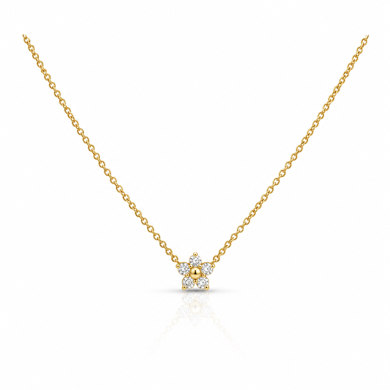 Crystal Blossom Necklace