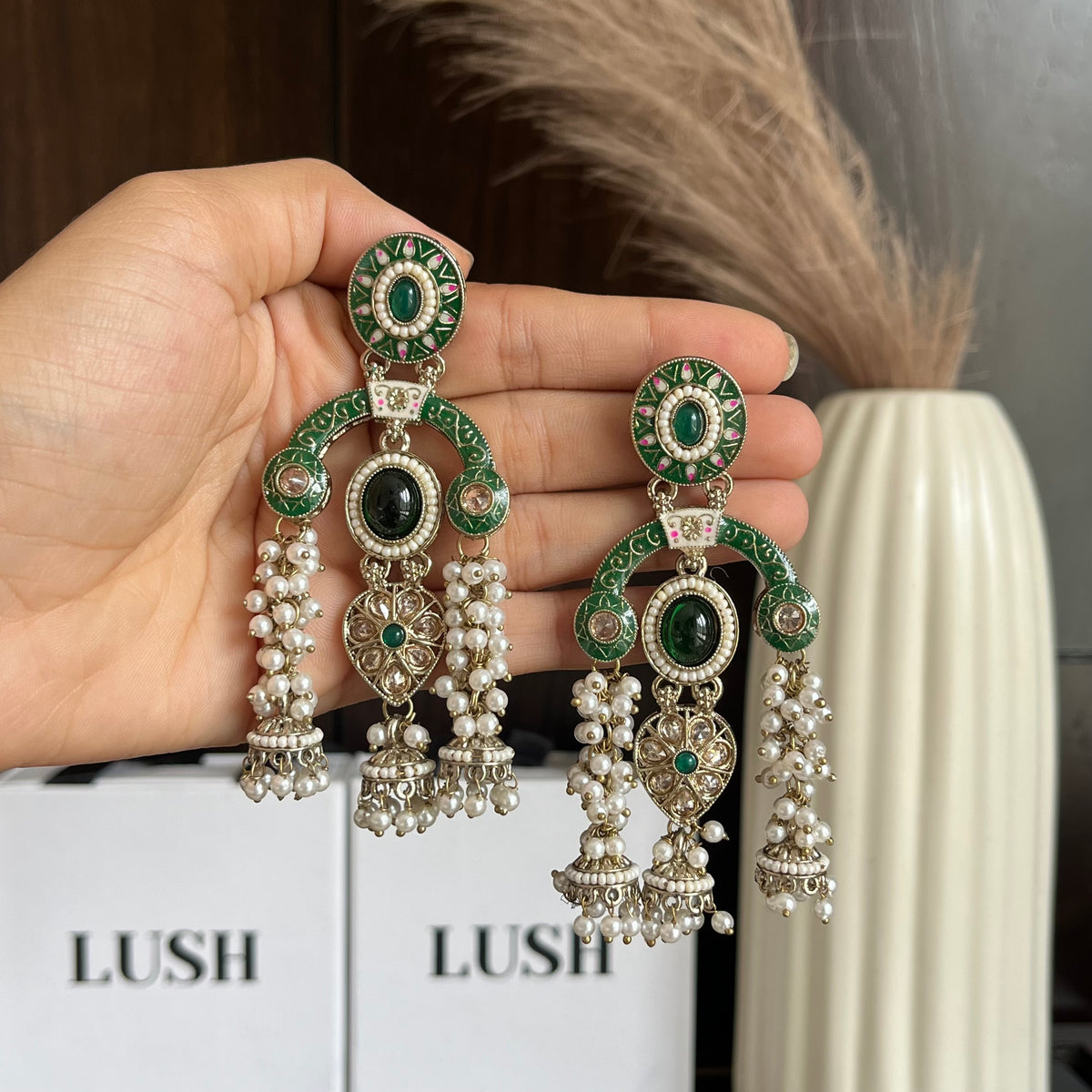 Meenakari Earrings