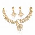Crystal Vine Collar Set