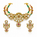 Royal kundan pearl choker