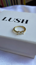 Cute bow ring