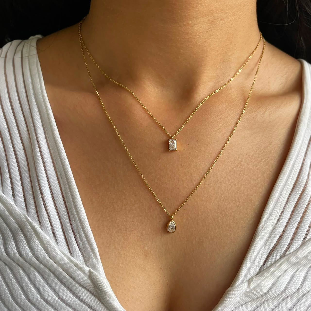 The Duet Layered Pendant
