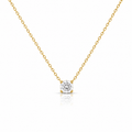 Luna Solitaire Necklace