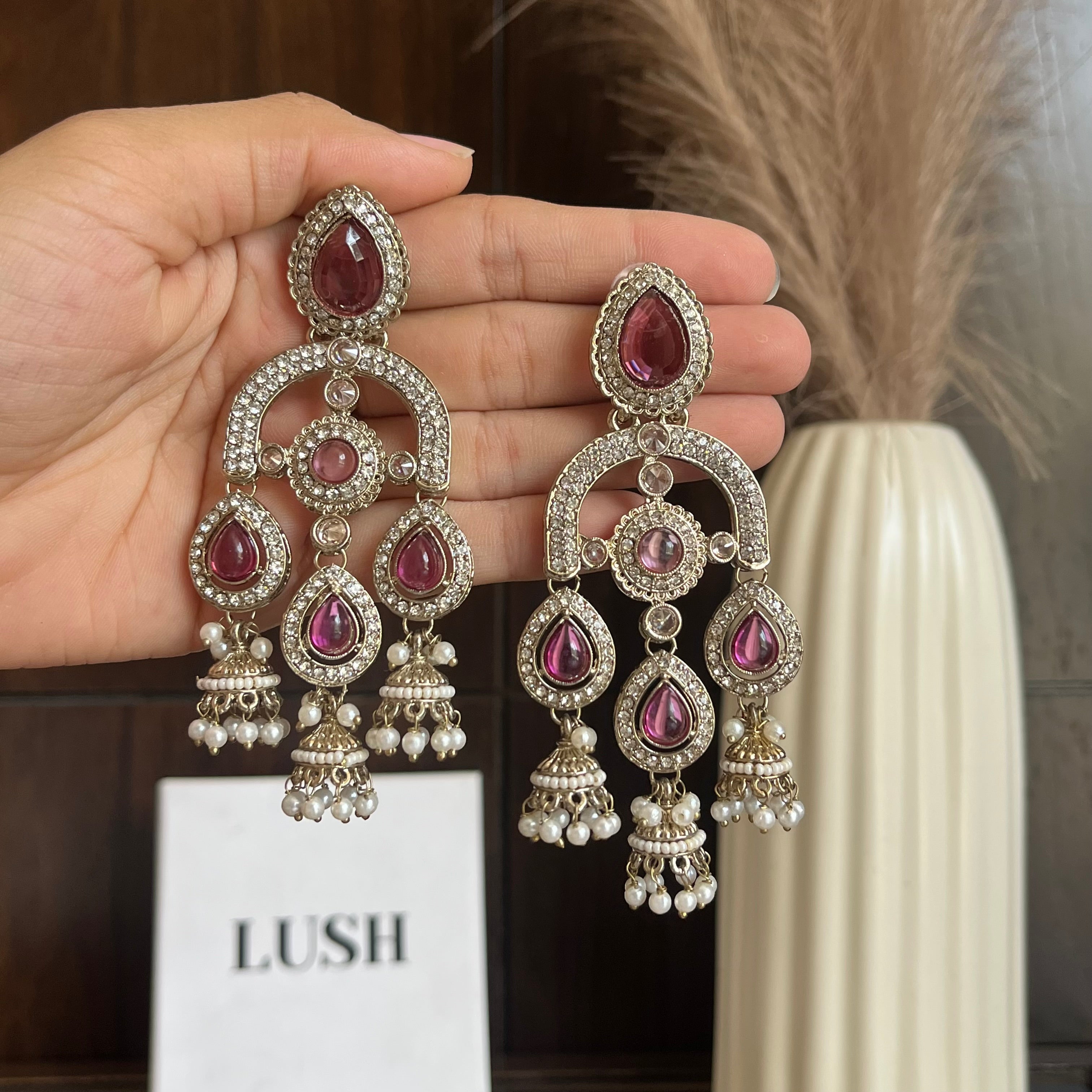 Aura Statement Earrings