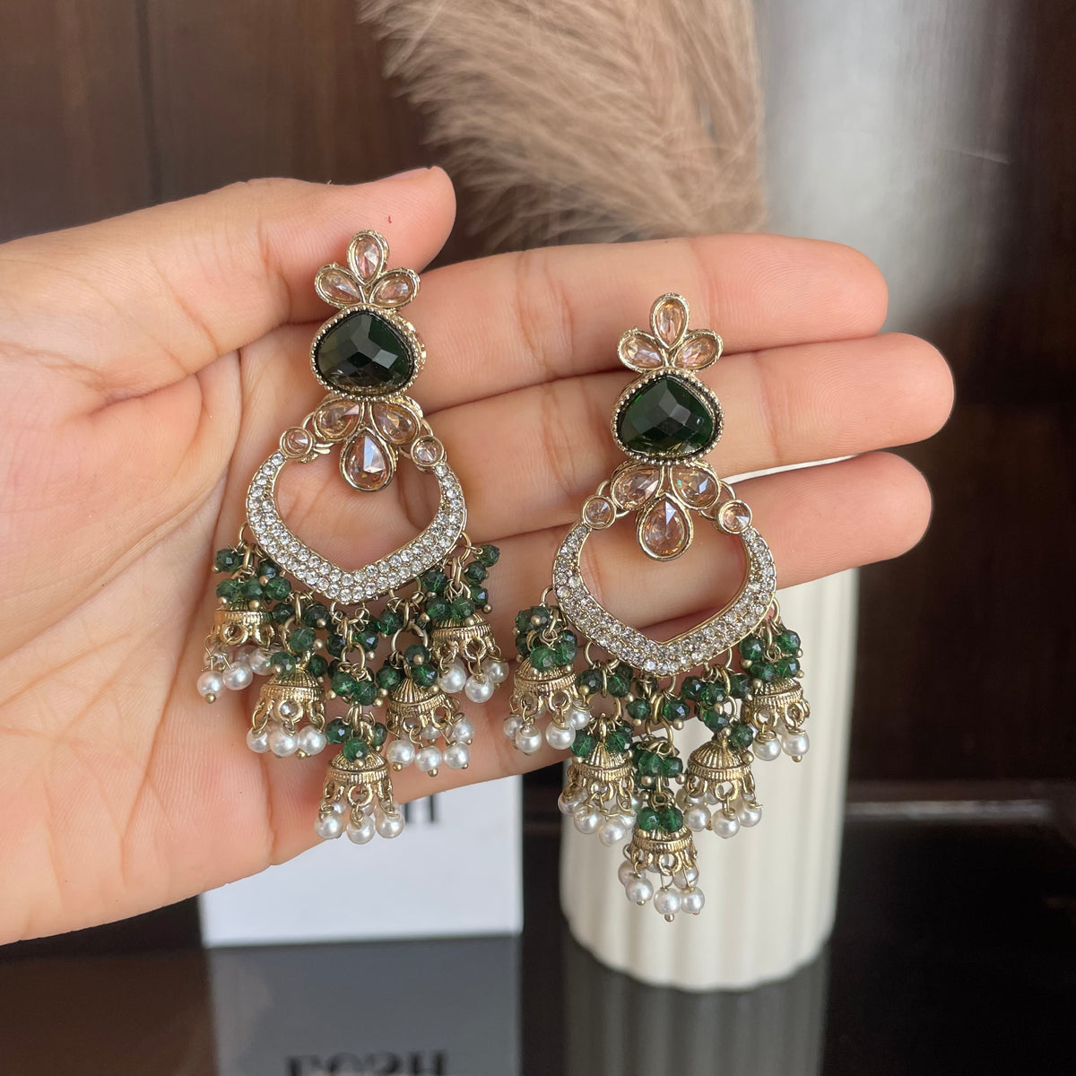 Noor Chandbali Earrings