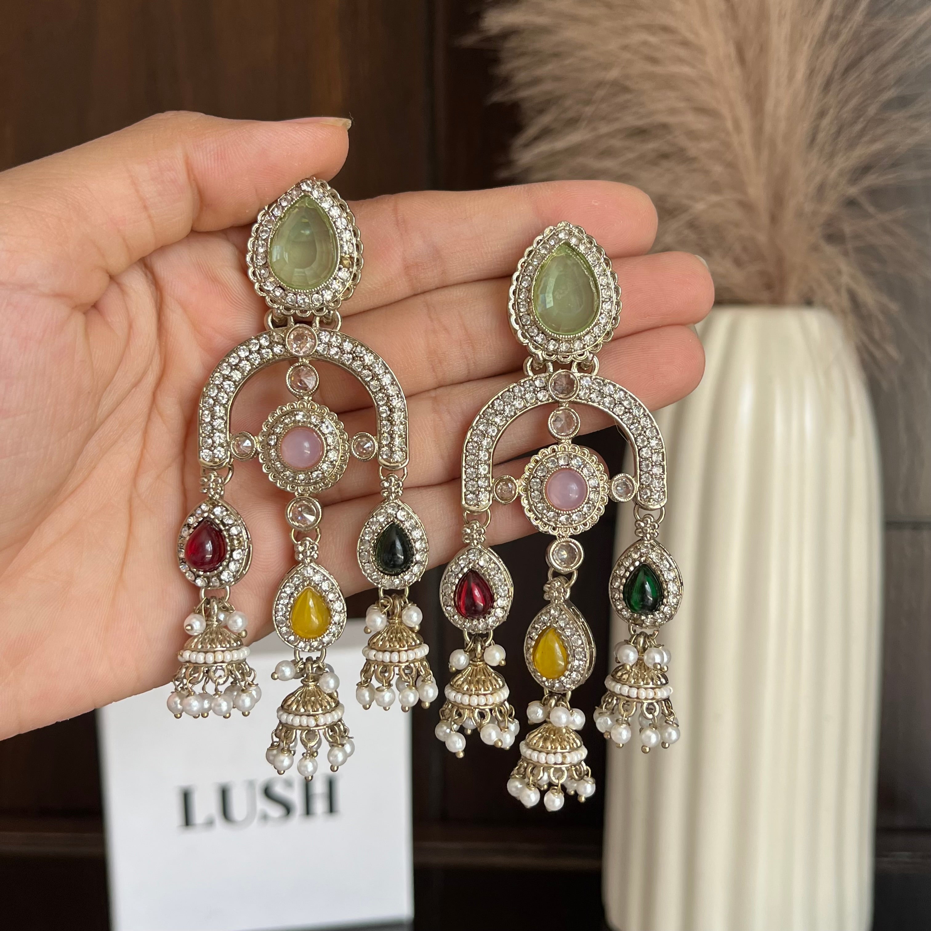 Aura Statement Earrings