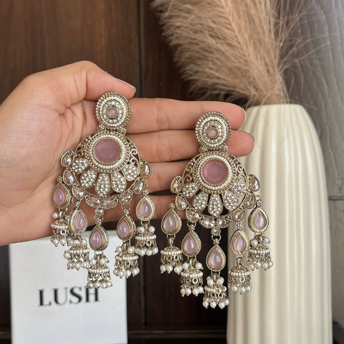 Antique Chandbali Earrings