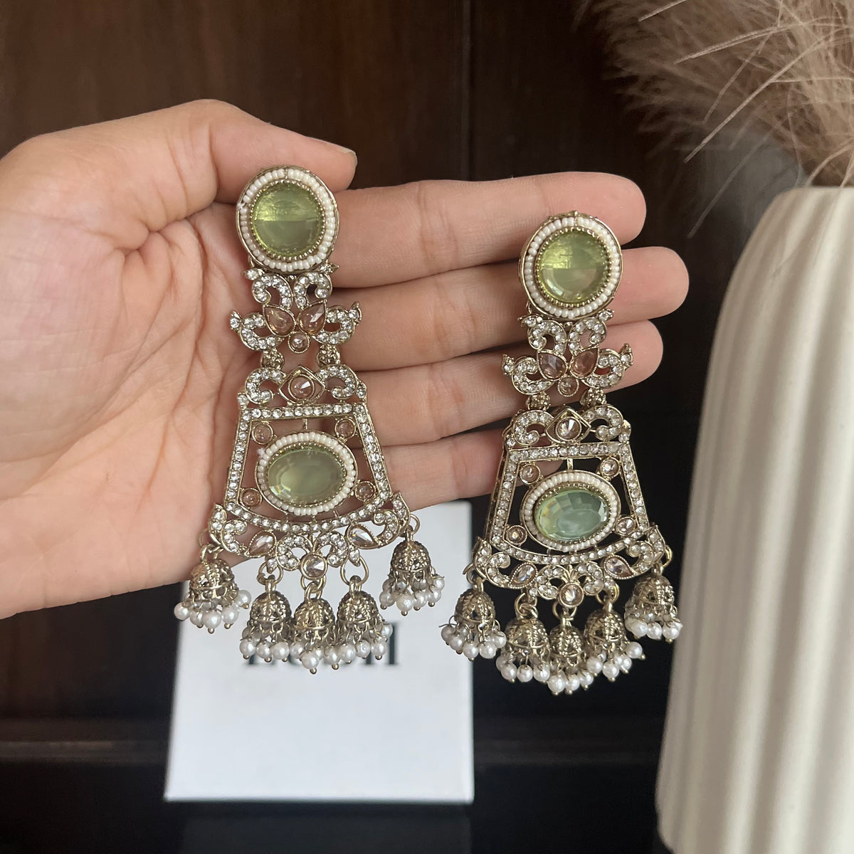 : Aaira Jhumka Chandeliers