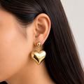 Amour Heart Drop Earrings