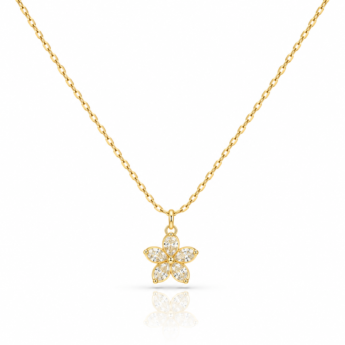 Floral Charm Necklace