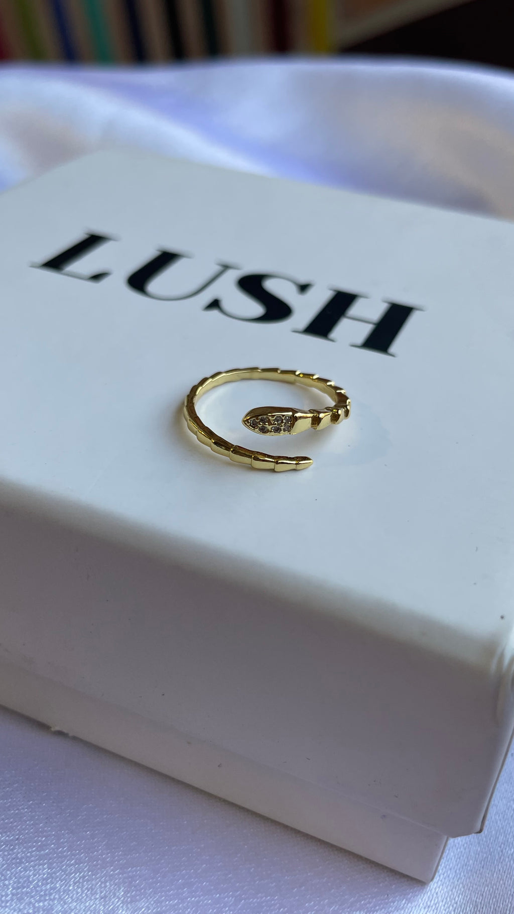 Luna Snake Ring