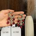 Crescent Chandbali Earrings