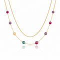 Aurora Gemstone Necklace