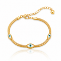 Evil Eye Trio Bracelet