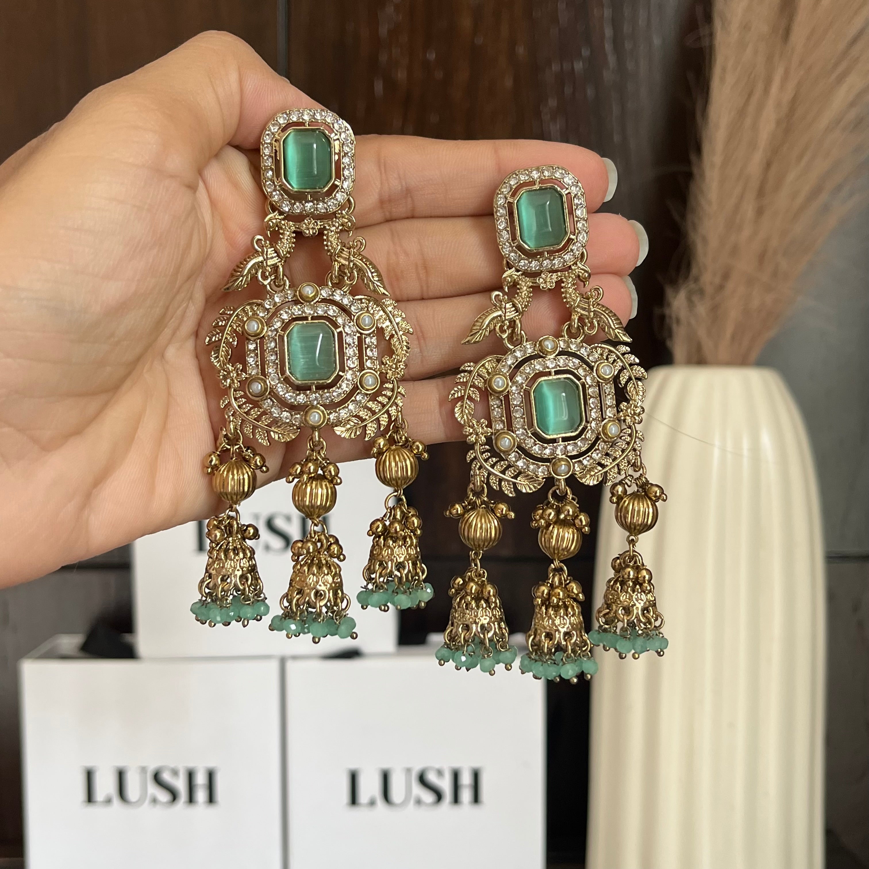 Aarna chandbali earrings