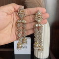 Floral Jhumka Earrings