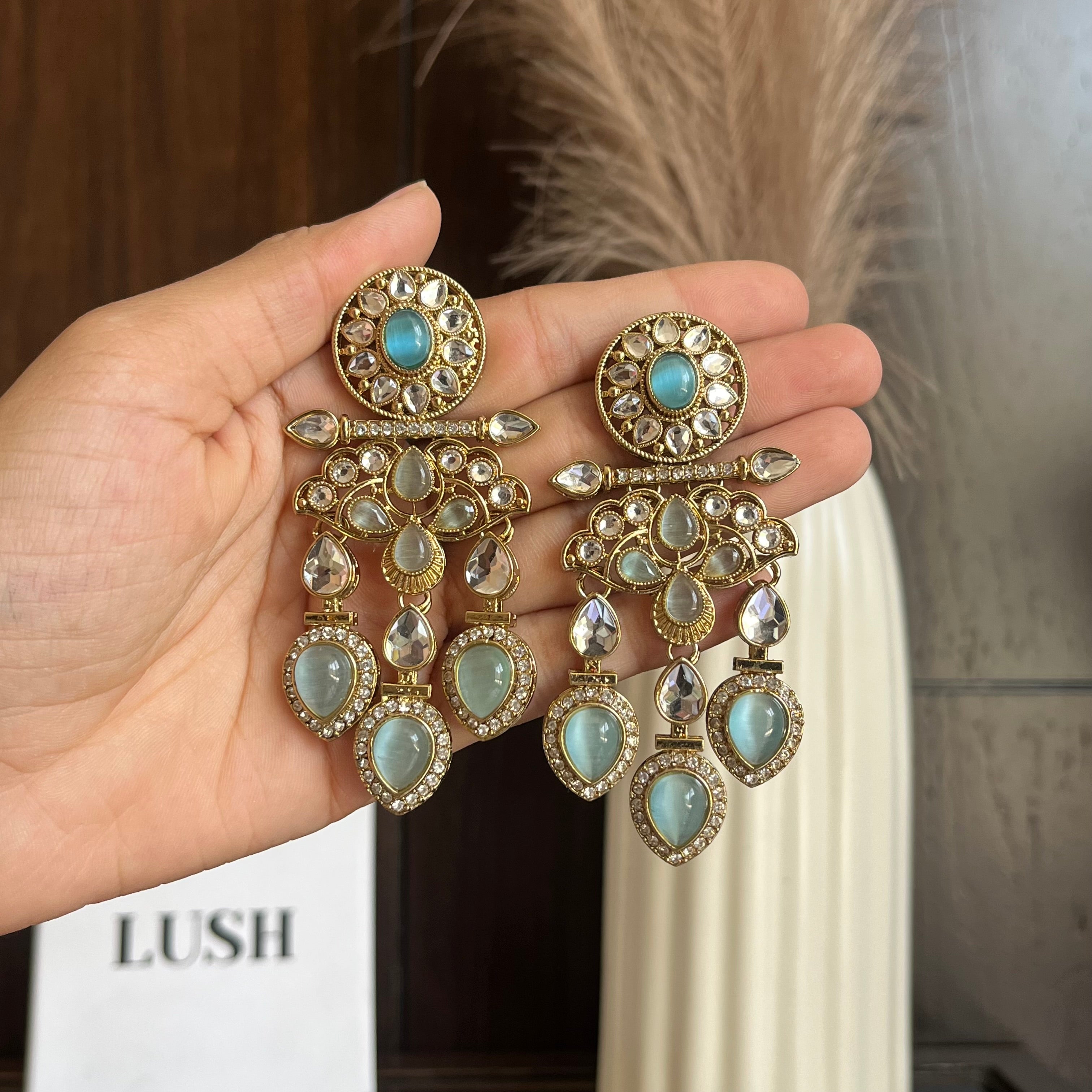 The Amara Kundan Danglers
