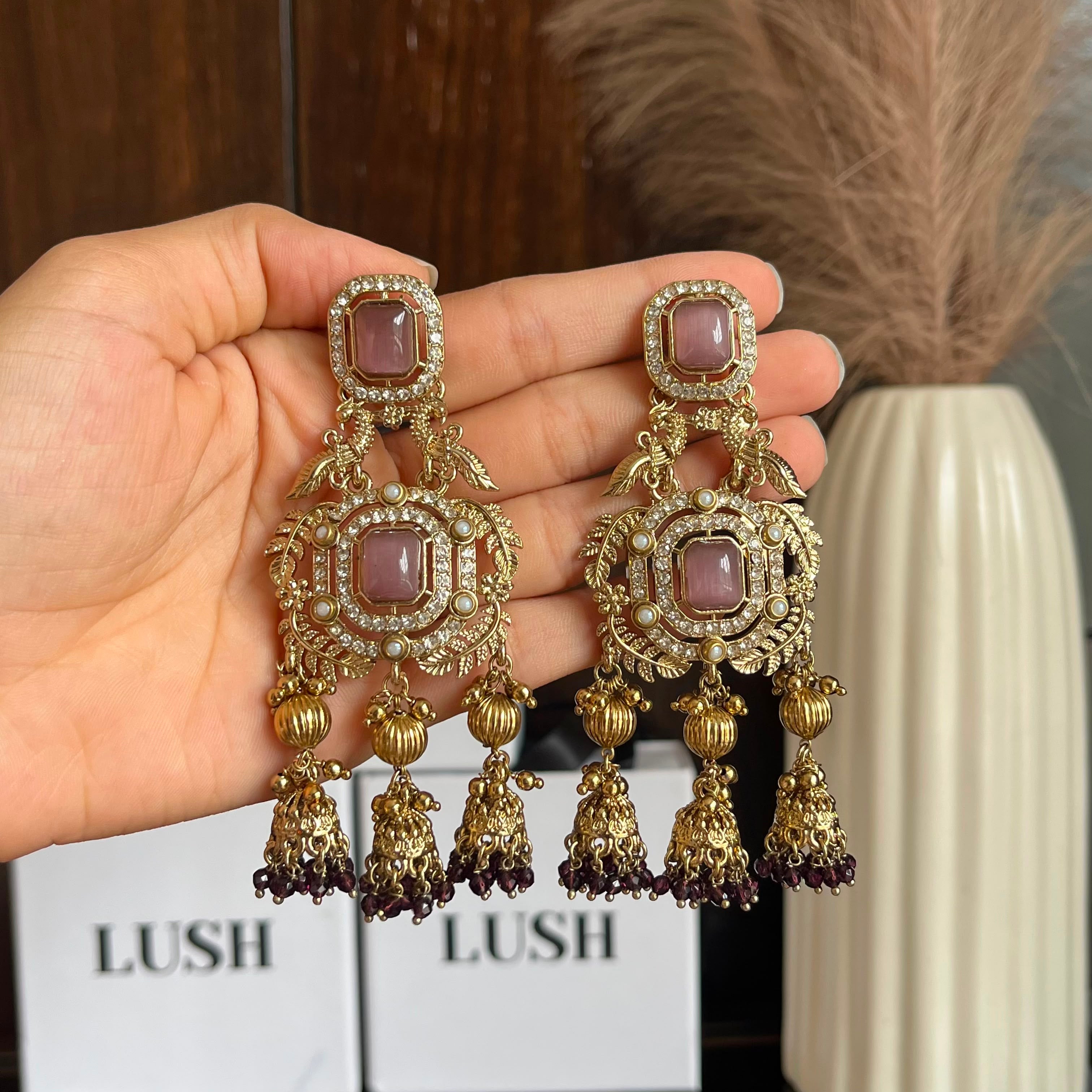 Aarna chandbali earrings