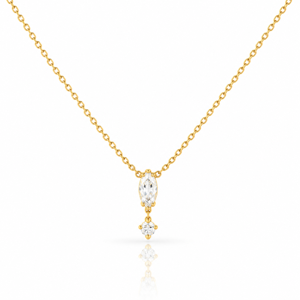 Marquise Drop Necklace