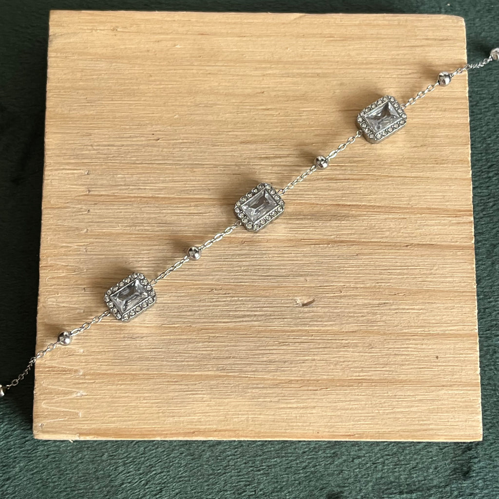 Crystal Frame Bracelet