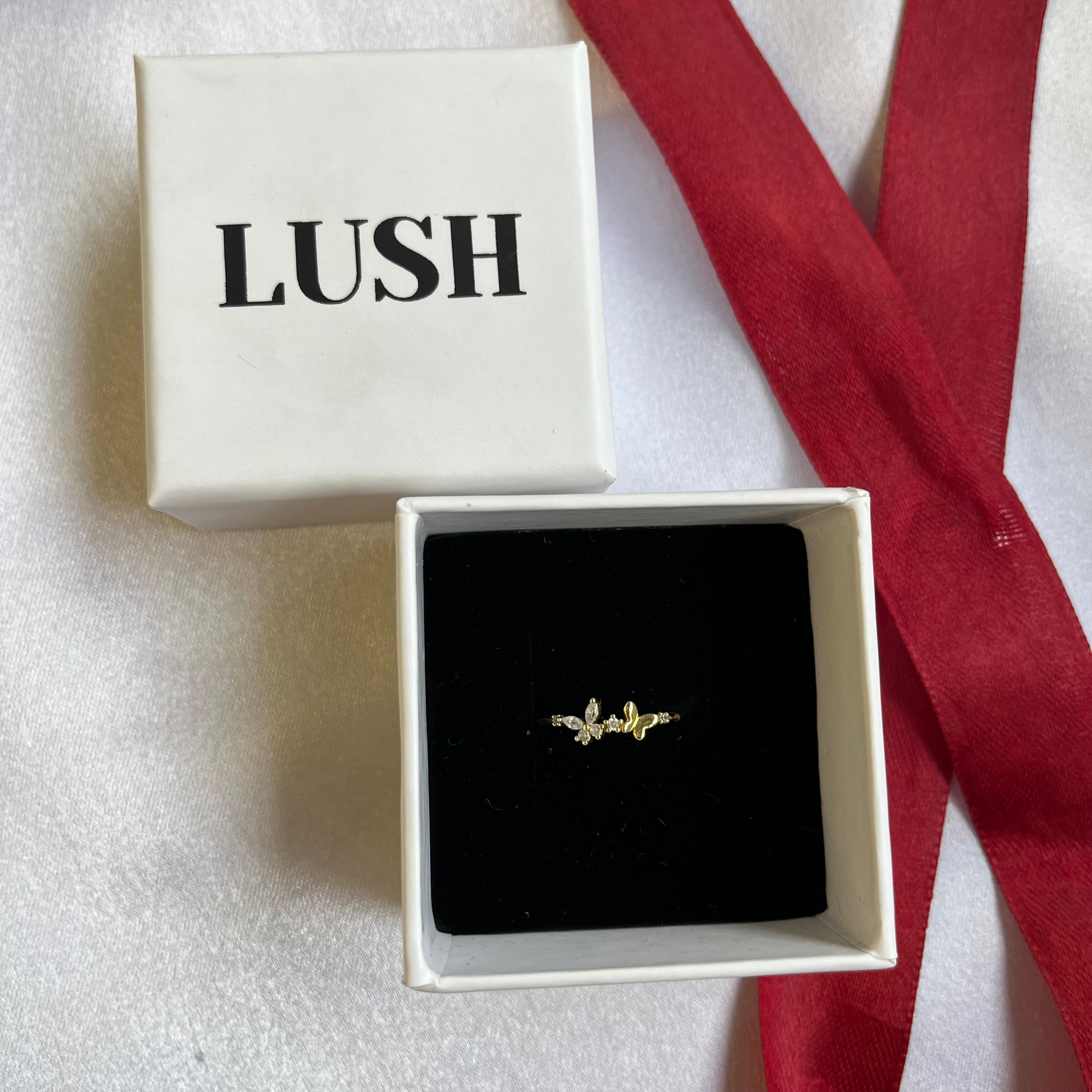 Flutter Butterfly Ring