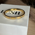 Crystal Studded Cuff Bracelet|Small size