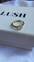 Solitaire ring