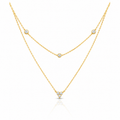 Celestial Layered Crystal Necklace