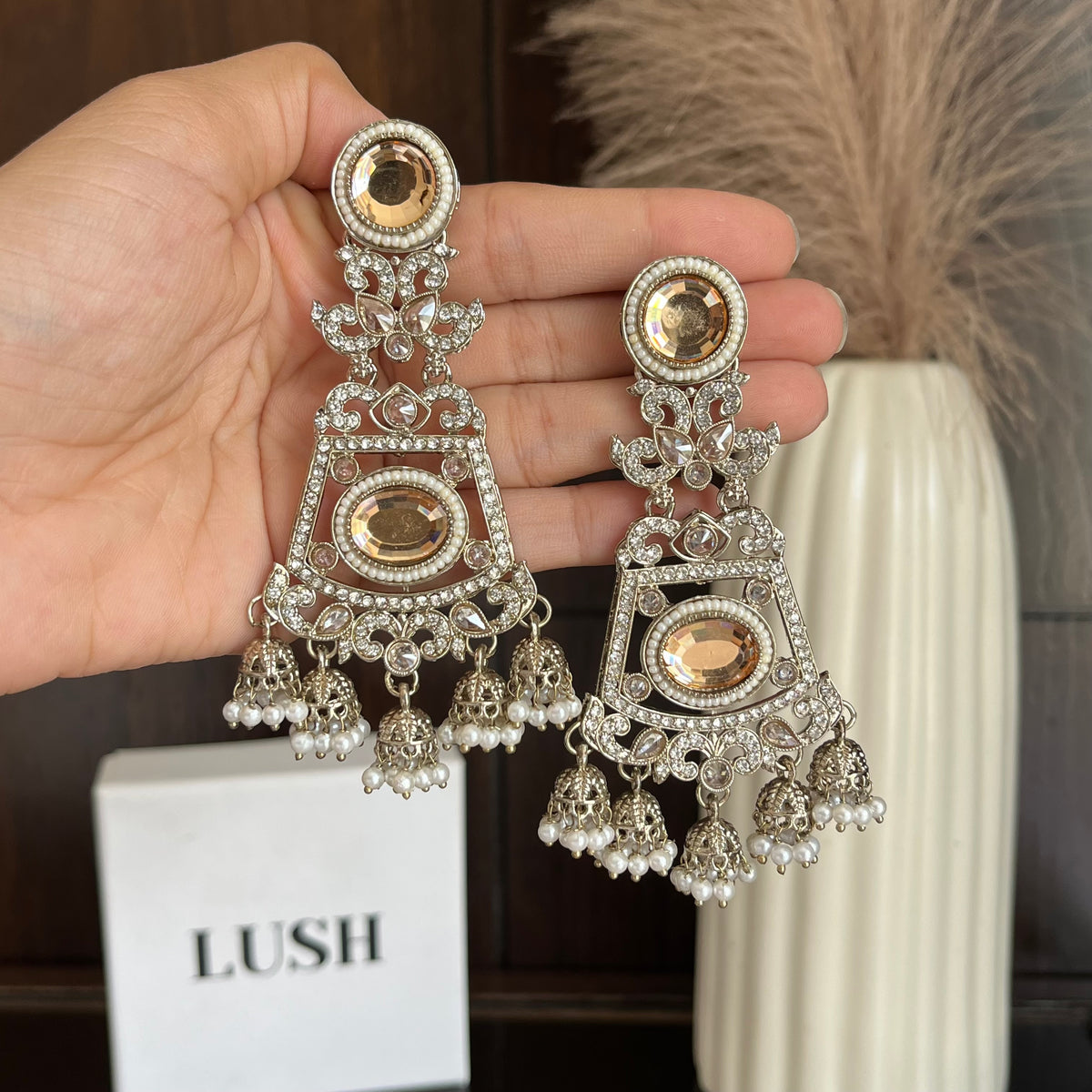: Aaira Jhumka Chandeliers