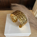 Hammered Luxe Cuff |Standard Size