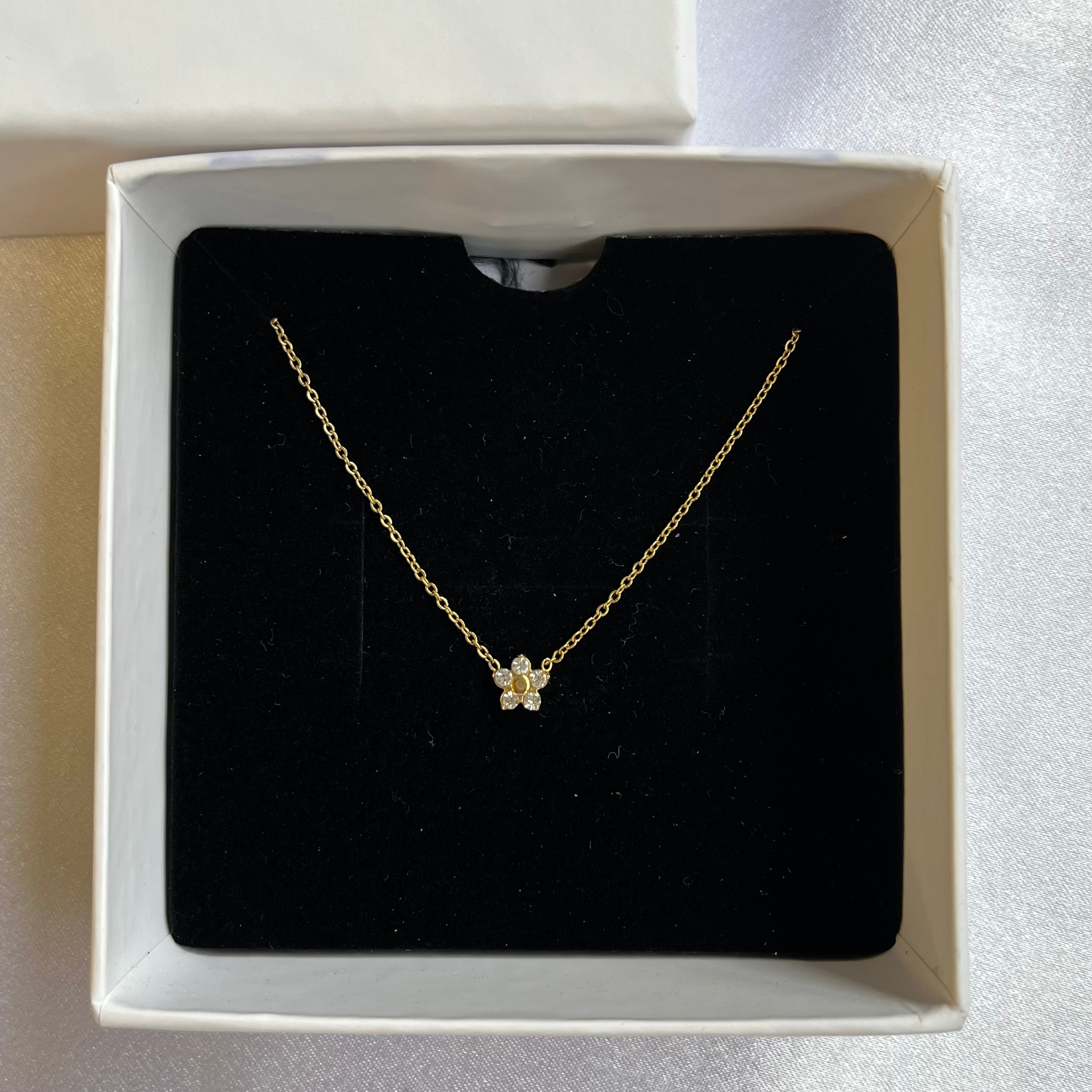 Crystal Blossom Necklace