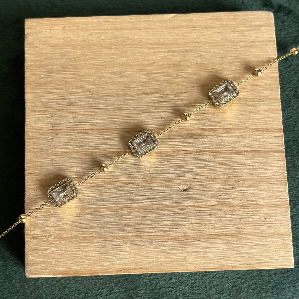 Crystal Frame Bracelet