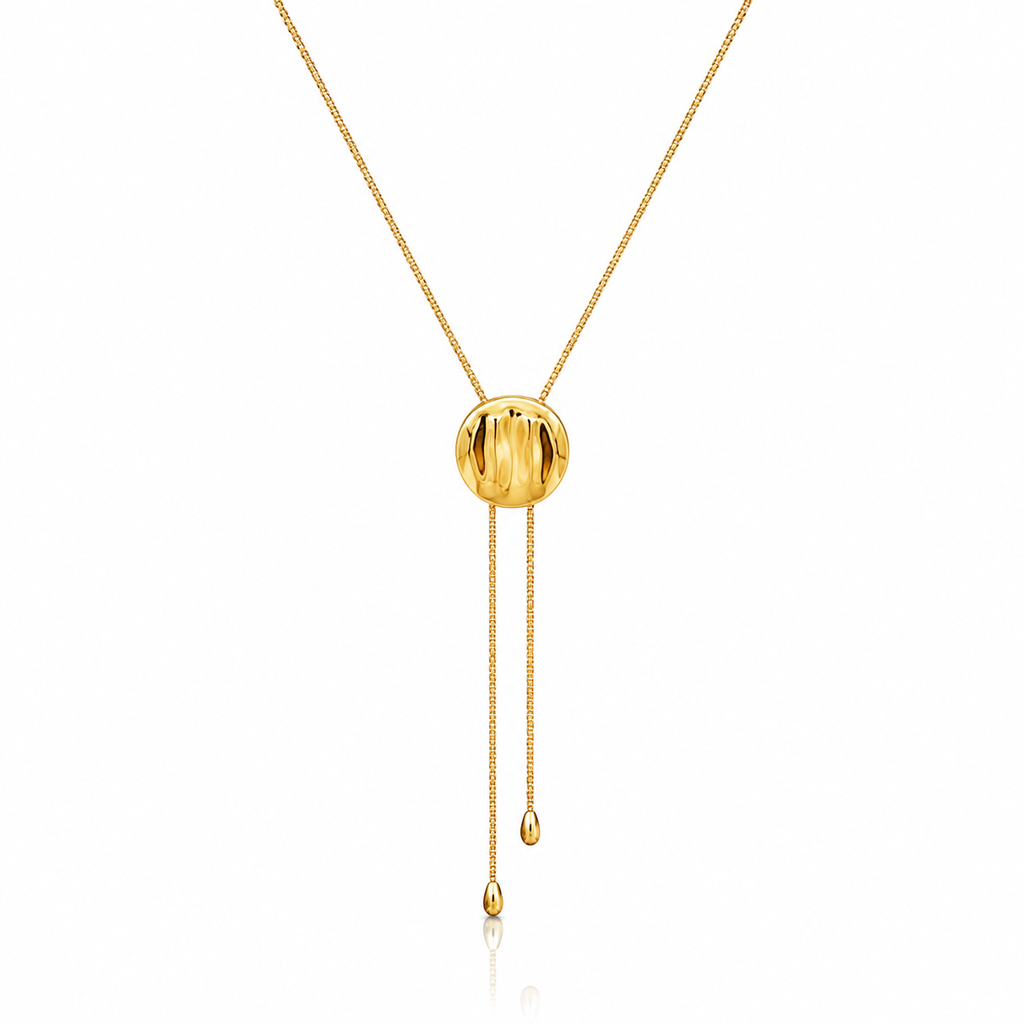 Olive Drop Pendant Necklace
