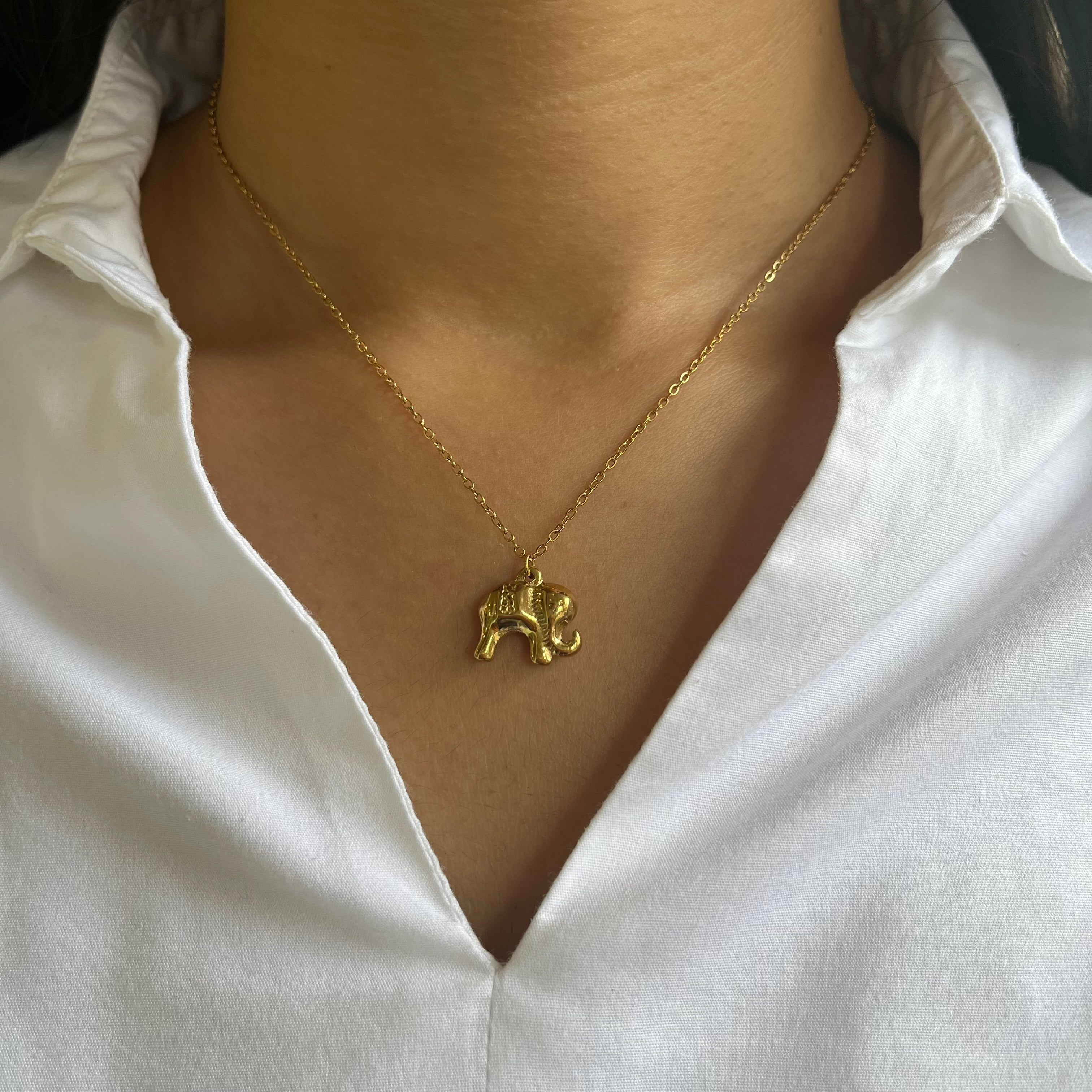 Lucky Elephant Necklace