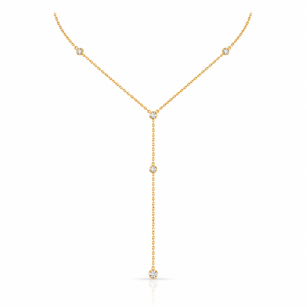 Celeste Y-Drop Necklace