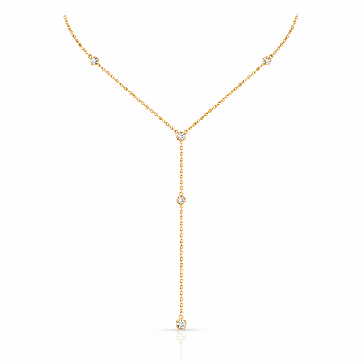 Celeste Y-Drop Necklace