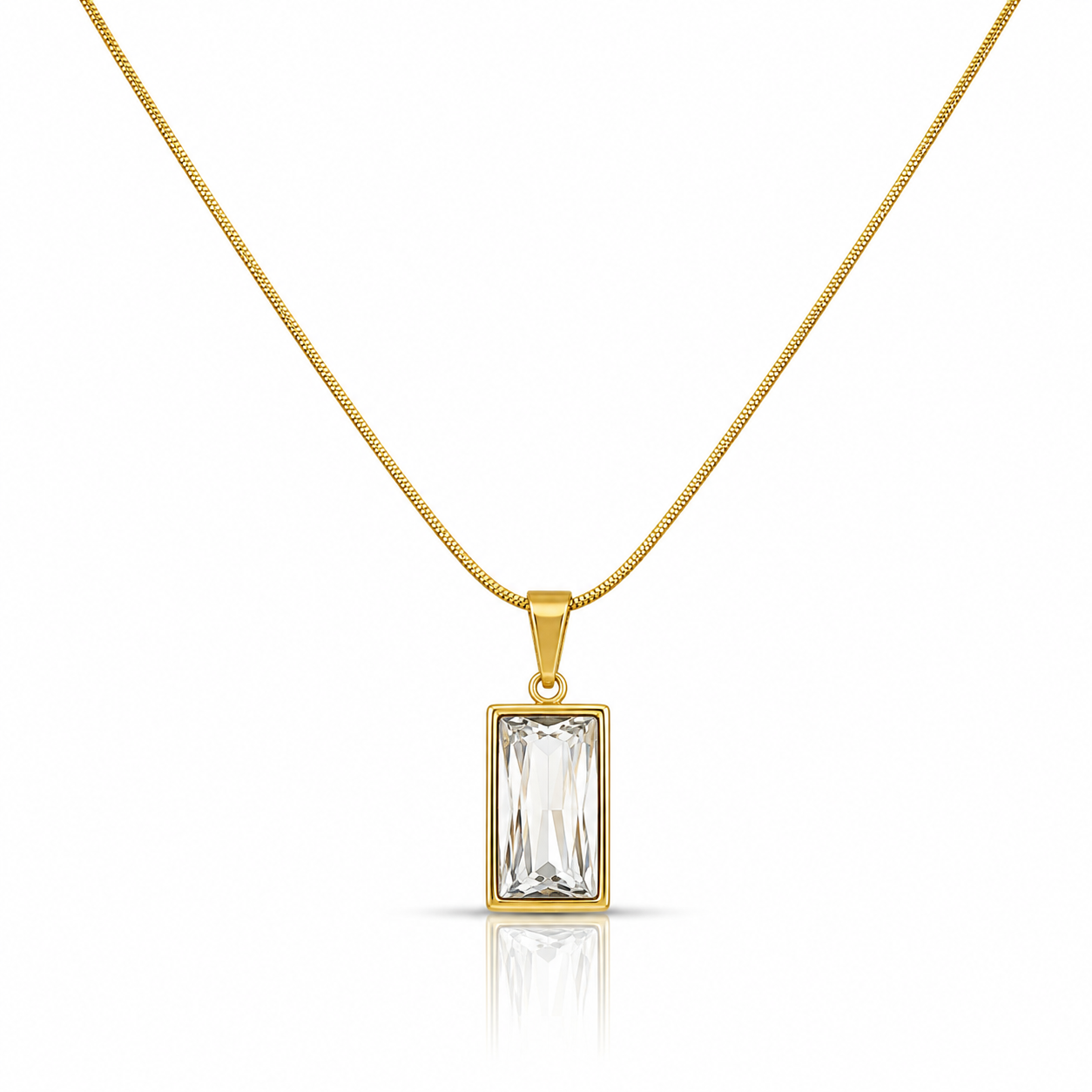 Nova Baguette Necklace