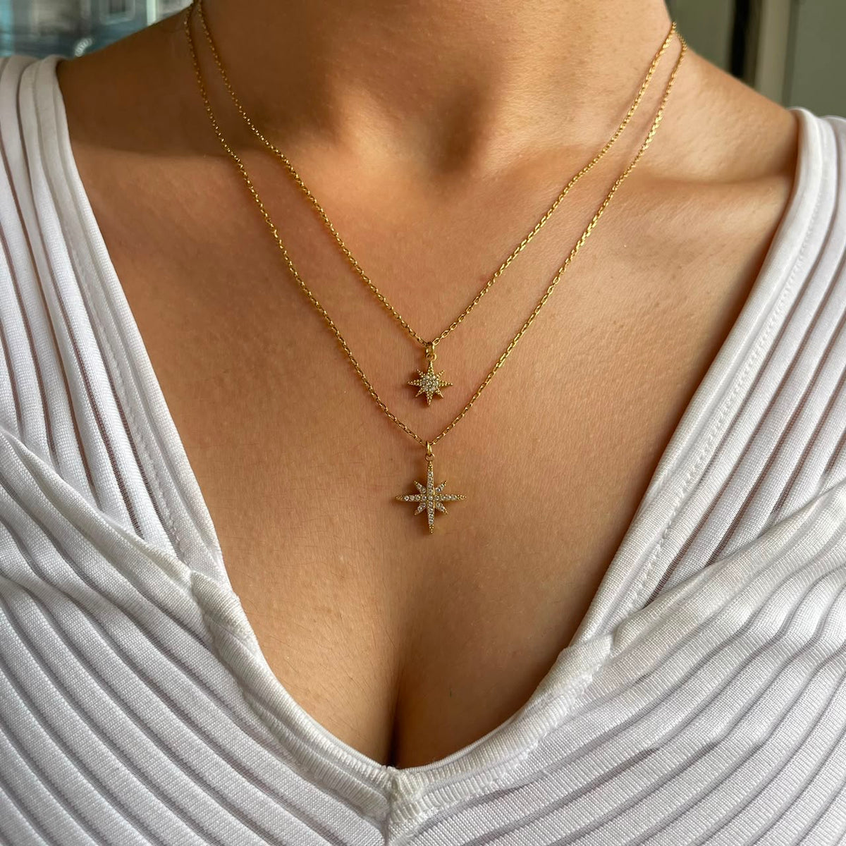 Celestial Star Layered Necklace
