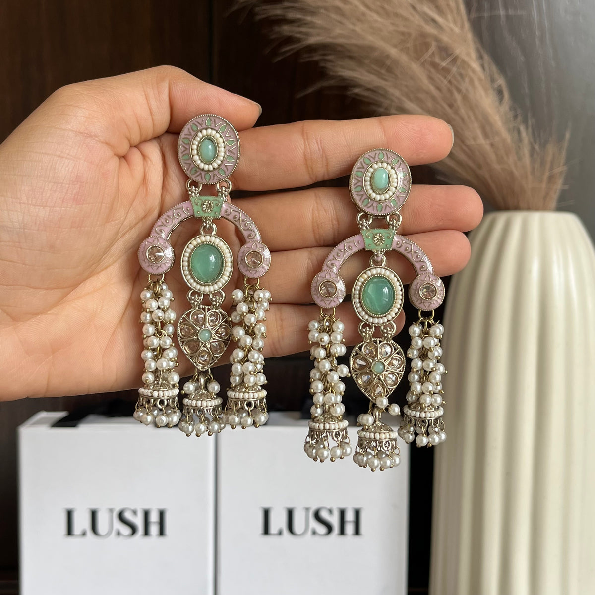 Meenakari Earrings