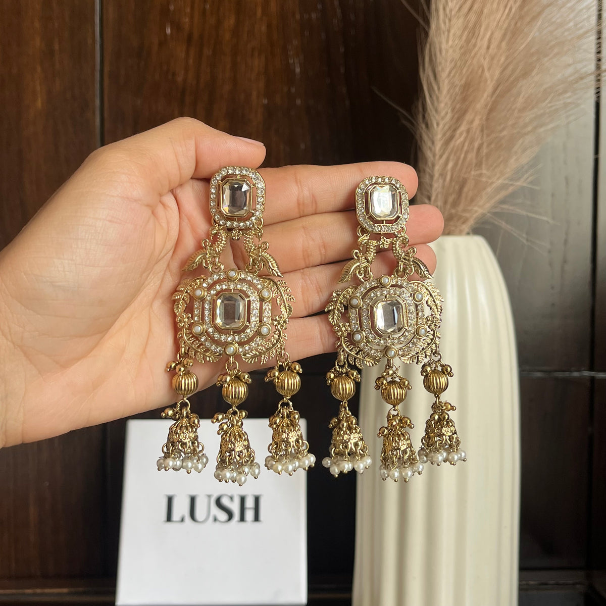 Aarna chandbali earrings