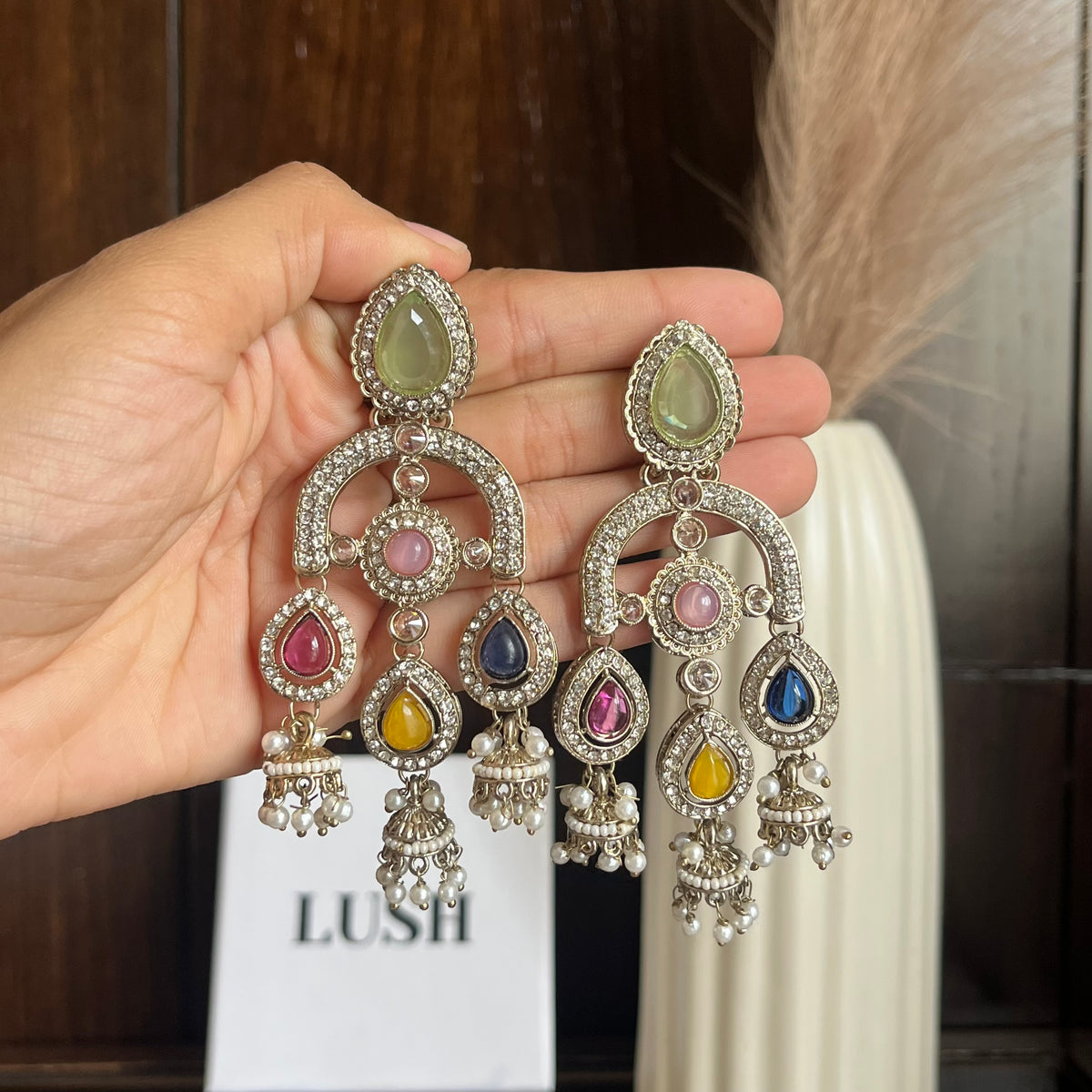 Aura Statement Earrings