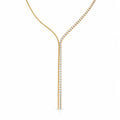 Radiant Crystal Y-Drop Lariat