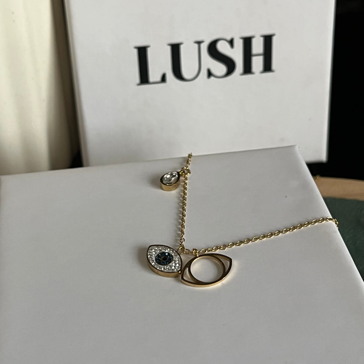 Celestial Protection Charm Necklace