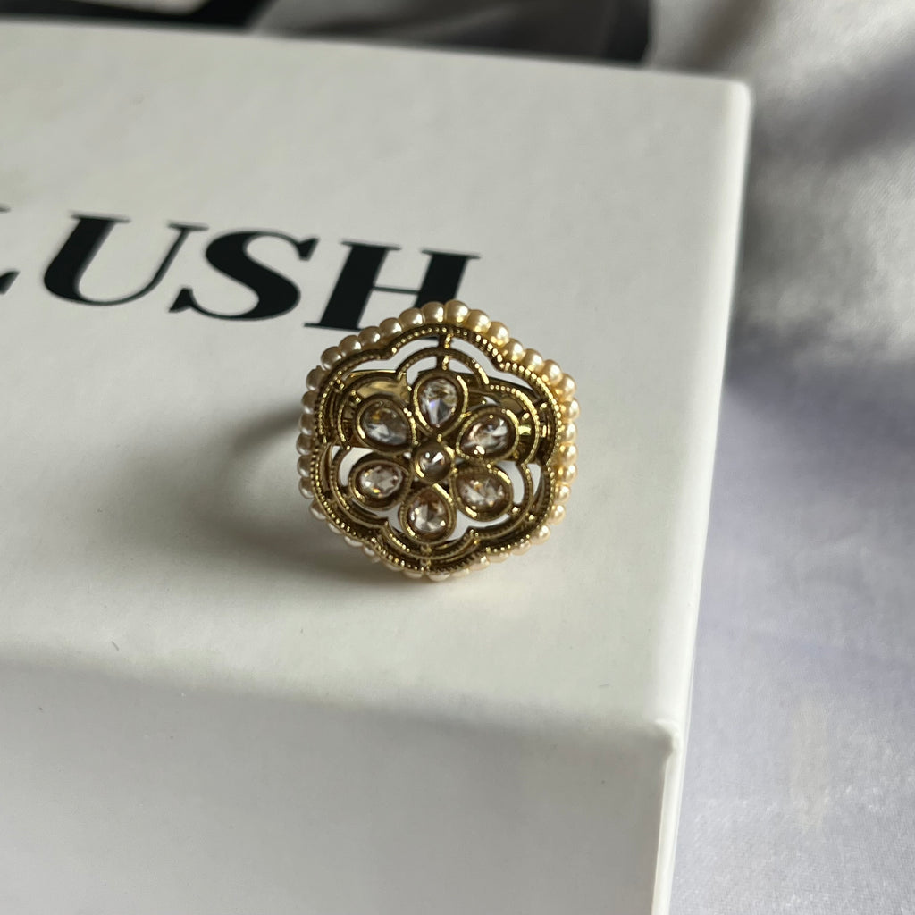 Pearl Blossom Ring