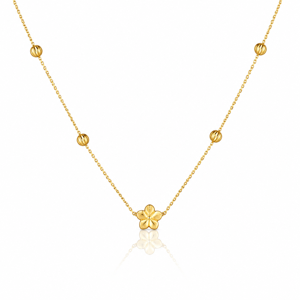 Golden Bloom Necklace