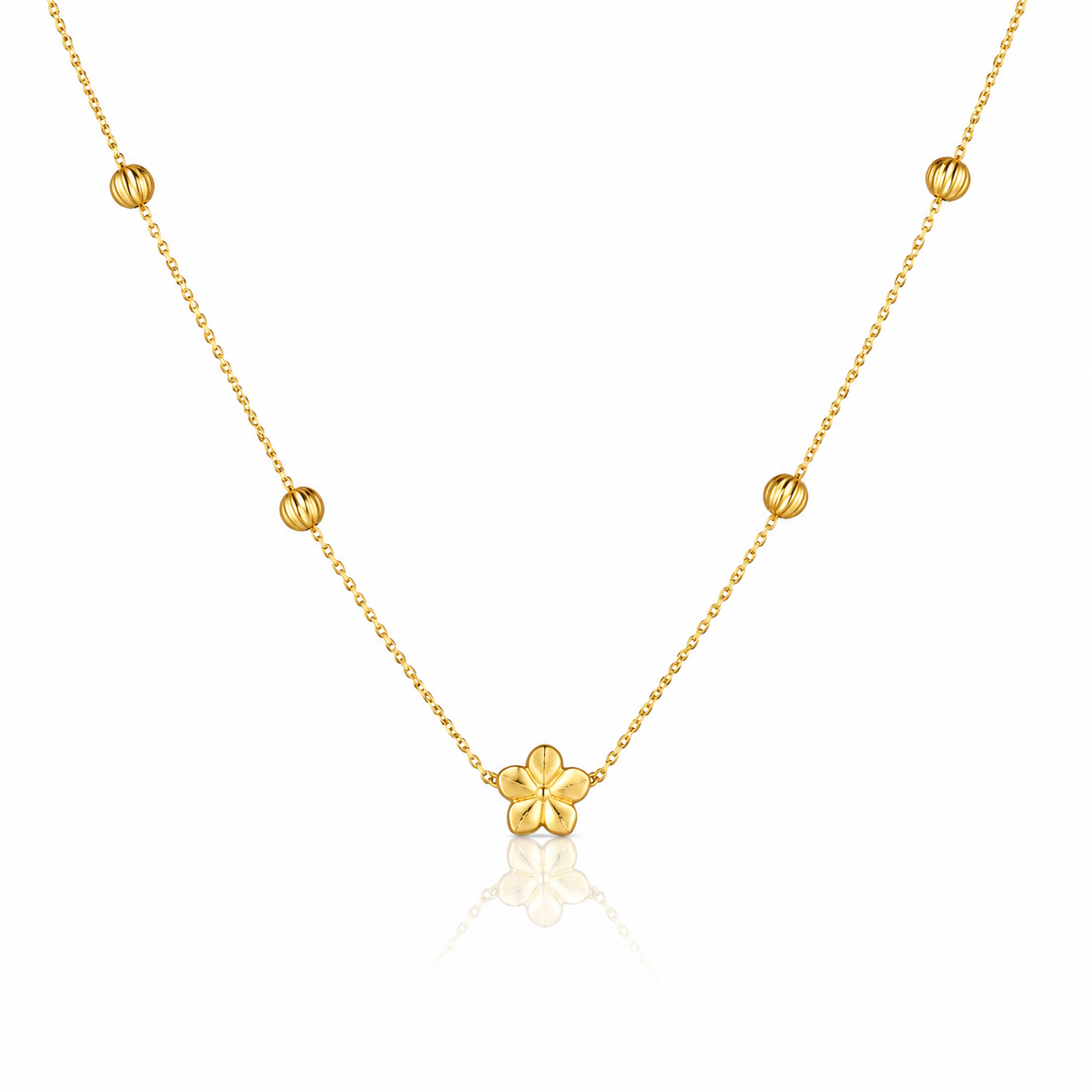 Golden Bloom Necklace