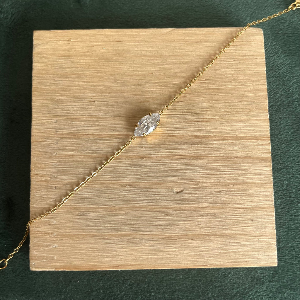 Crystal Loop Bracelet