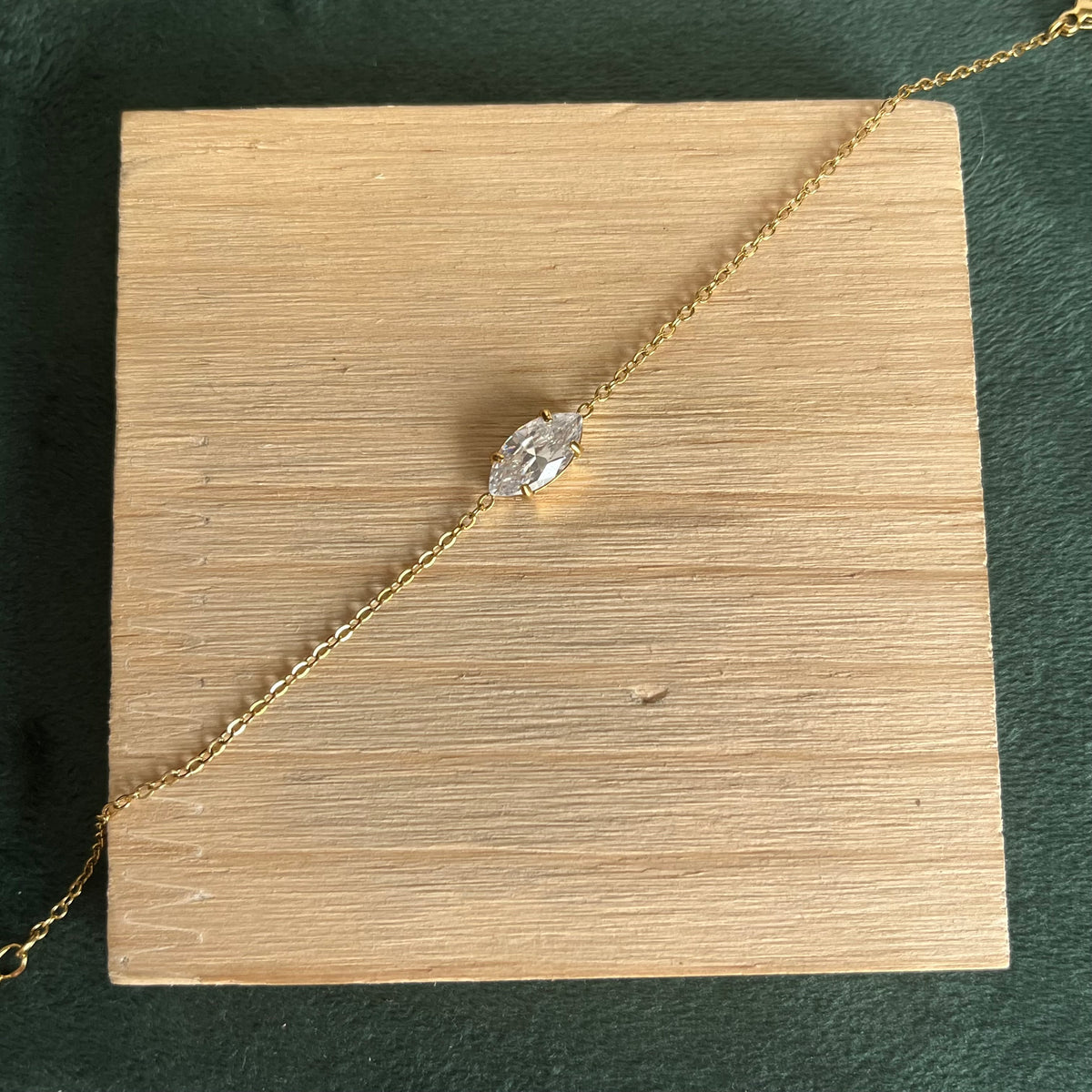 Crystal Loop Bracelet